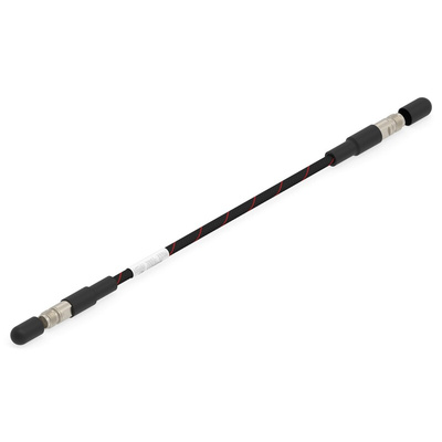 TE Connectivity Female 1.85mm to 1.85mm Coaxial Cable, 1m, Flexible Double Shield Coaxial, Terminated