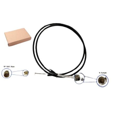 Okdo Male N Type to RP-SMA Coaxial Cable, CFD-200 Coaxial, Terminated