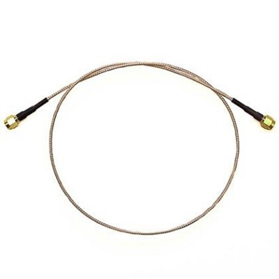 Mueller Electric Male SMA to Male SMA Coaxial Cable, 36in, RG316 Coaxial, Terminated