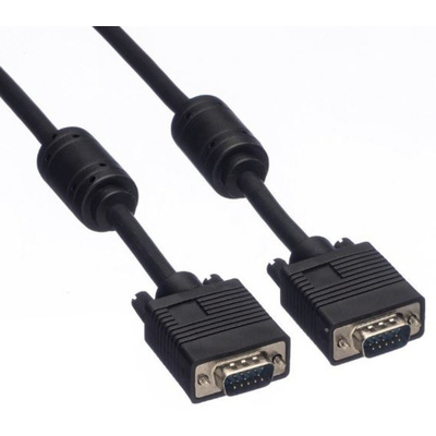 Roline VGA to VGA cable, Male to Male, 10m