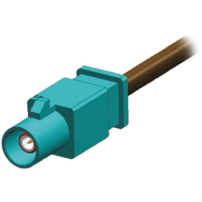 IMS Male SMBA to Coaxial Cable, 500mm, RG174 Coaxial, Terminated
