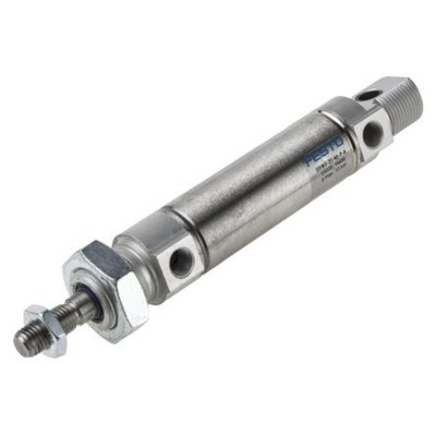 Festo Pneumatic Cylinder - 1908324, 25mm Bore, 35mm Stroke, DSNU Series, Double Acting