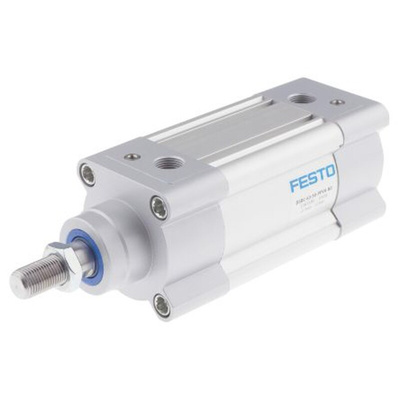 Festo Pneumatic Piston Rod Cylinder - 2125492, 63mm Bore, 60mm Stroke, DSBC Series, Double Acting