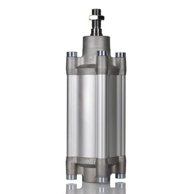 Norgren Pneumatic Piston Rod Cylinder - PRA/802063/M/160, 63mm Bore, 160mm Stroke, PRA/802000/M Series, Double Acting