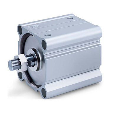SMC Pneumatic Compact Cylinder - 160mm Bore, 100mm Stroke, CQ2 Series, Double Acting