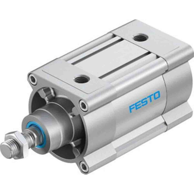 Festo Pneumatic Piston Rod Cylinder - 1384892, 100mm Bore, 50mm Stroke, DSBC Series, Double Acting