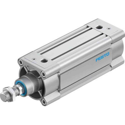 Festo Pneumatic Piston Rod Cylinder - 3656640, 80mm Bore, 125mm Stroke, DSBC Series, Double Acting