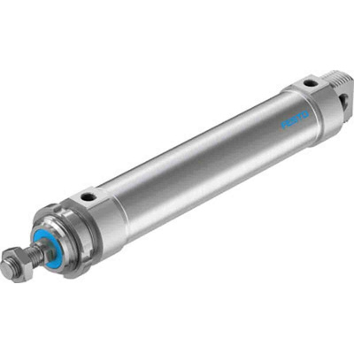 Festo Pneumatic Piston Rod Cylinder - 196007, 50mm Bore, 200mm Stroke, DSNU Series, Double Acting