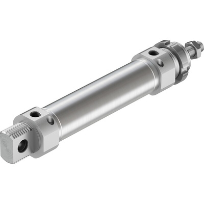 Festo Pneumatic Piston Rod Cylinder - 196024, 32mm Bore, 100mm Stroke, DSNU Series, Double Acting