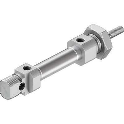 Festo Pneumatic Piston Rod Cylinder - 19177, 8mm Bore, 10mm Stroke, DSNU Series, Double Acting