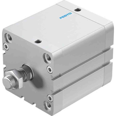 Festo Pneumatic Compact Cylinder - 536360, 80mm Bore, 60mm Stroke, ADN Series, Double Acting