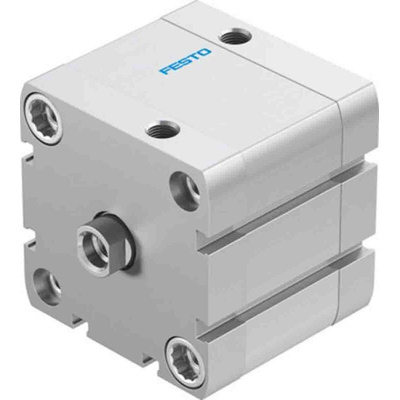 Festo Pneumatic Compact Cylinder - 572702, 63mm Bore, 20mm Stroke, ADN Series, Double Acting