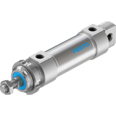 Festo Pneumatic Roundline Cylinder - 559307, 40mm Bore, 50mm Stroke, DSNU Series, Double Acting