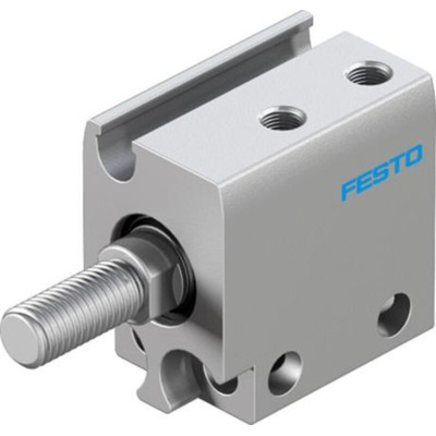 Festo Pneumatic Compact Cylinder - 8080589, 10mm Bore, 5mm Stroke, ADN Series, Double Acting