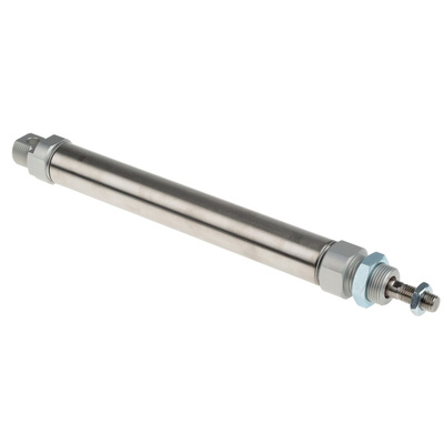 Norgren Pneumatic Roundline Cylinder - 25mm Bore, 160mm Stroke, RM/8000/M Series, Double Acting