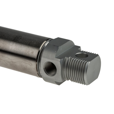 Norgren Pneumatic Roundline Cylinder - 25mm Bore, 160mm Stroke, RM/8000/M Series, Double Acting