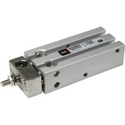 SMC Pneumatic Compact Cylinder - 6mm Bore, 5mm Stroke, CUK Series, Double Acting