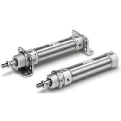 SMC ISO Standard Cylinder - 32mm Bore, 100mm Stroke, C75 Series, Double Acting