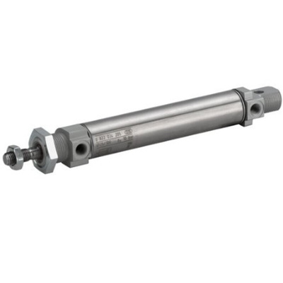 EMERSON – AVENTICS Pneumatic Piston Rod Cylinder - 12mm Bore, 25mm Stroke, MNI Series, Double Acting