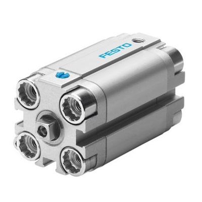 Festo Pneumatic Compact Cylinder - 157036, 20mm Bore, 25mm Stroke, AEVULQ Series, Single Acting