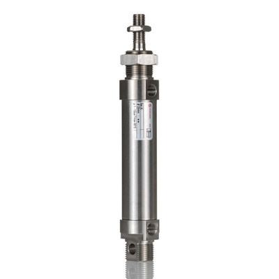 Norgren Double Acting Cylinder - KM/8026/M/50, 25mm Bore, 50mm Stroke, KM/8000/M Series, Double Acting