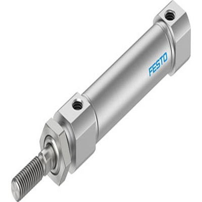 Festo Pneumatic Piston Rod Cylinder - DSNU-S-12, 12mm Bore, 150mm Stroke, DSNU Series, Double Acting