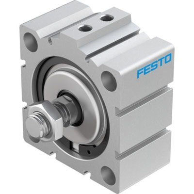 Festo Pneumatic Compact Cylinder - 188320, 80mm Bore, 10mm Stroke, ADVC Series, Double Acting