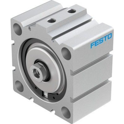 Festo Pneumatic Compact Cylinder - 188314, 80mm Bore, 20mm Stroke, ADVC Series, Double Acting