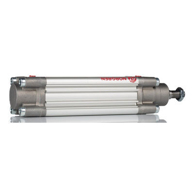 Norgren Pneumatic Piston Rod Cylinder - 40mm Bore, 100mm Stroke, PRA/802000/M Series, Double Acting