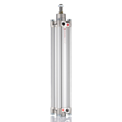 Norgren Pneumatic Piston Rod Cylinder - PRA/802063/M/320, 63mm Bore, 320mm Stroke, PRA/802000/M Series, Double Acting