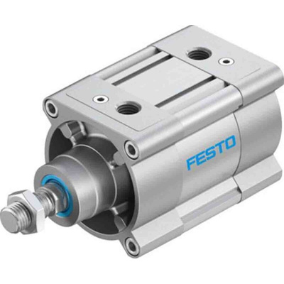 Festo Pneumatic Piston Rod Cylinder - 1384804, 100mm Bore, 25mm Stroke, DSBC Series, Double Acting