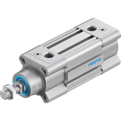 Festo Pneumatic Piston Rod Cylinder - 3660616, 40mm Bore, 25mm Stroke, DSBC Series, Double Acting