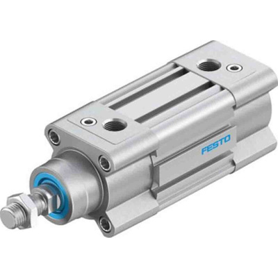 Festo Pneumatic Piston Rod Cylinder - 3660615, 40mm Bore, 20mm Stroke, DSBC Series, Double Acting