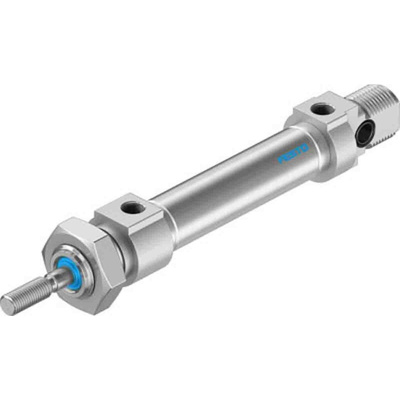 Festo Pneumatic Piston Rod Cylinder - 1908252, 10mm Bore, 20mm Stroke, DSNU Series, Double Acting
