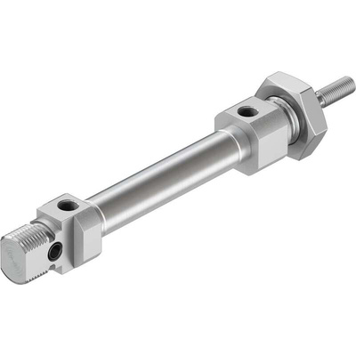 Festo Pneumatic Piston Rod Cylinder - 19178, 8mm Bore, 25mm Stroke, DSNU Series, Double Acting