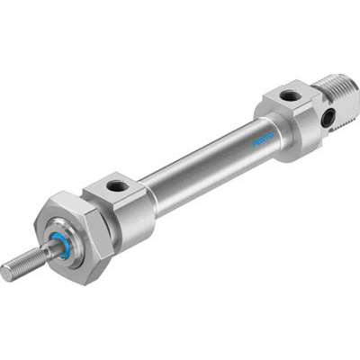 Festo Pneumatic Piston Rod Cylinder - 1908248, 8mm Bore, 20mm Stroke, DSNU Series, Double Acting