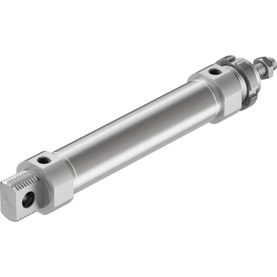 Festo Pneumatic Piston Rod Cylinder - 195985, 32mm Bore, 125mm Stroke, DSNU Series, Double Acting