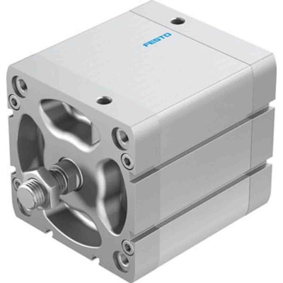 Festo Pneumatic Compact Cylinder - 577206, 100mm Bore, 60mm Stroke, ADN Series, Double Acting