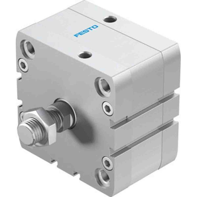 Festo Pneumatic Compact Cylinder - 536353, 80mm Bore, 10mm Stroke, ADN Series, Double Acting