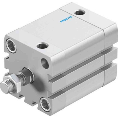 Festo Pneumatic Compact Cylinder - 572677, 40mm Bore, 30mm Stroke, ADN Series, Double Acting