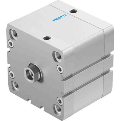 Festo Pneumatic Compact Cylinder - 572722, 80mm Bore, 30mm Stroke, ADN Series, Double Acting