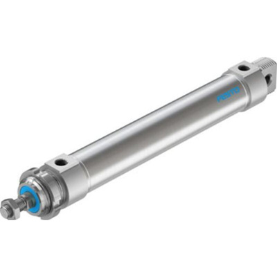 Festo Pneumatic Roundline Cylinder - 559312, 40mm Bore, 200mm Stroke, DSNU Series, Double Acting