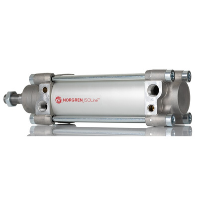 Norgren Double Acting Cylinder - 802063, 63mm Bore, 100mm Stroke, RA Series, Double Acting