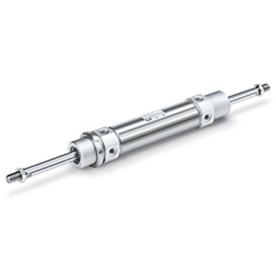 SMC Pneumatic Cylinder - 10mm Bore, 25mm Stroke, CD85 Series, Double Acting