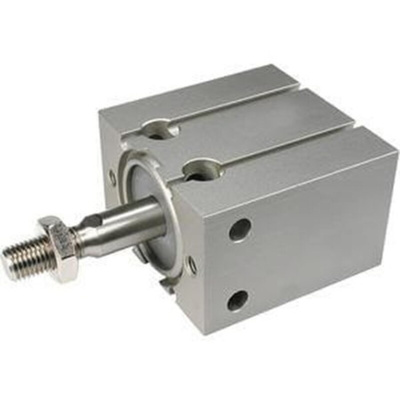 SMC Pneumatic Compact Cylinder - 20mm Bore, 30mm Stroke, CU Series, Double Acting
