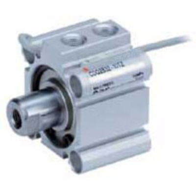 SMC Pneumatic Compact Cylinder - 12mm Bore, 10mm Stroke, CQ2 Series, Double Acting