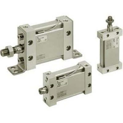 SMC Pneumatic Cylinder - 32mm Bore, 50mm Stroke, MDU Series, Double Acting