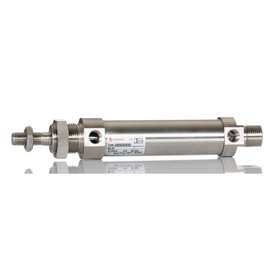 Norgren Double Acting Cylinder - KM/8025/M/50, 25mm Bore, 50mm Stroke, KM/8000/M Series, Double Acting