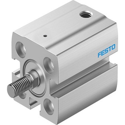 Festo Pneumatic Compact Cylinder - AEN-S-12, 12mm Bore, 10mm Stroke, AEN Series, Single Acting