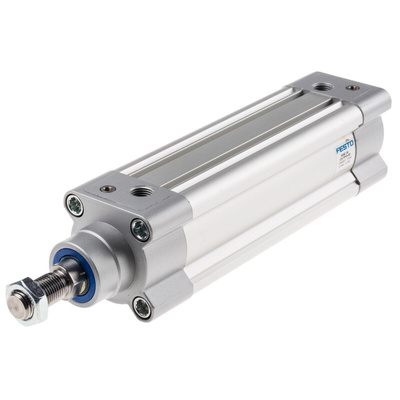 Festo Pneumatic Piston Rod Cylinder - 1366953, 50mm Bore, 125mm Stroke, DSBC Series, Double Acting